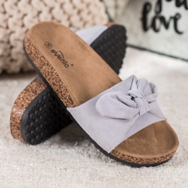 Evento Mocka tofflor på plattformen grå 1