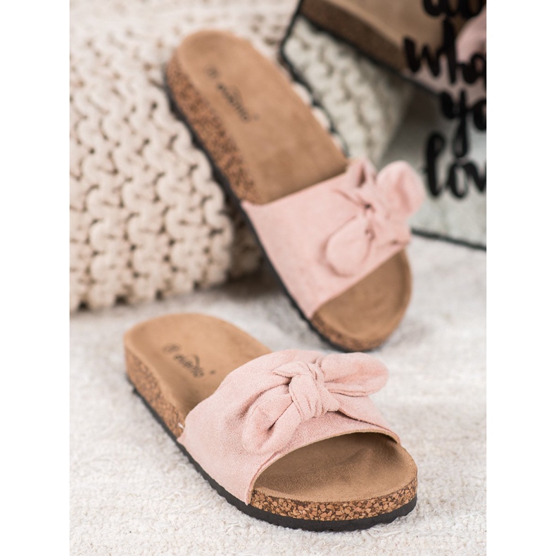 Evento Mocka tofflor på plattformen rosa 2