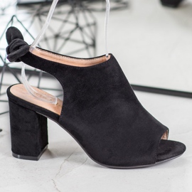 SHELOVET Sandaler med hög klack svart 2