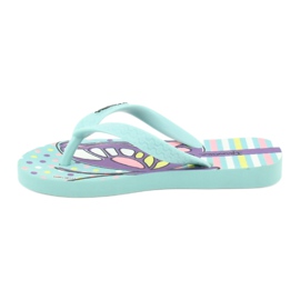 Flip-flops fjäril Ipanema Temas KIDS 82773 purpur grön 1