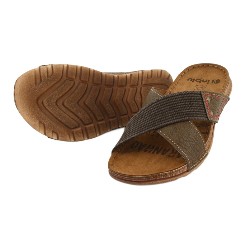 Bruna Inblu GG011 tofflor för män 3