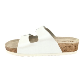 Dam tofflor vit pärla Inblu NM019 mångfärgad 1