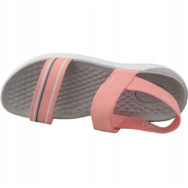 Crocs LiteRide Sandal W 205106-6KP orange sandaler rosa 2