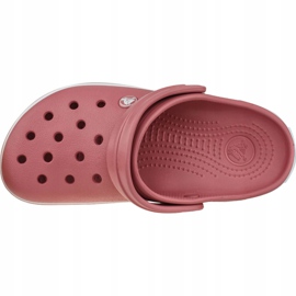 Crocs Crocband 11016-6PH skor vit rosa 2