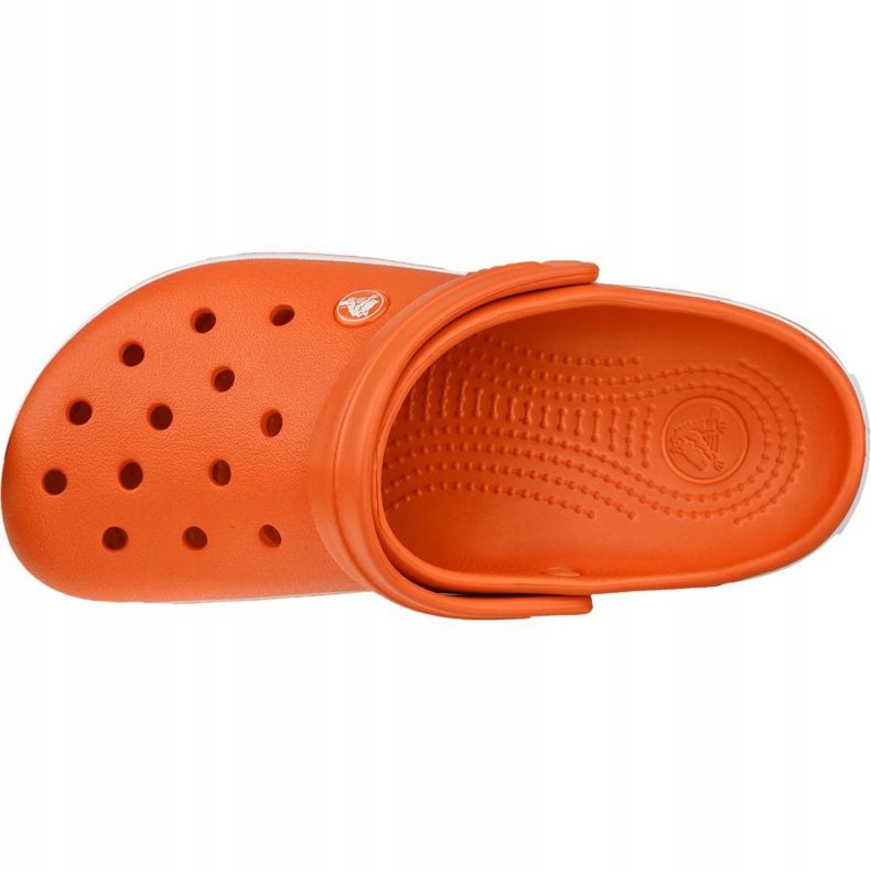 Crocs Crocband 11016-846 skor vit orange 2