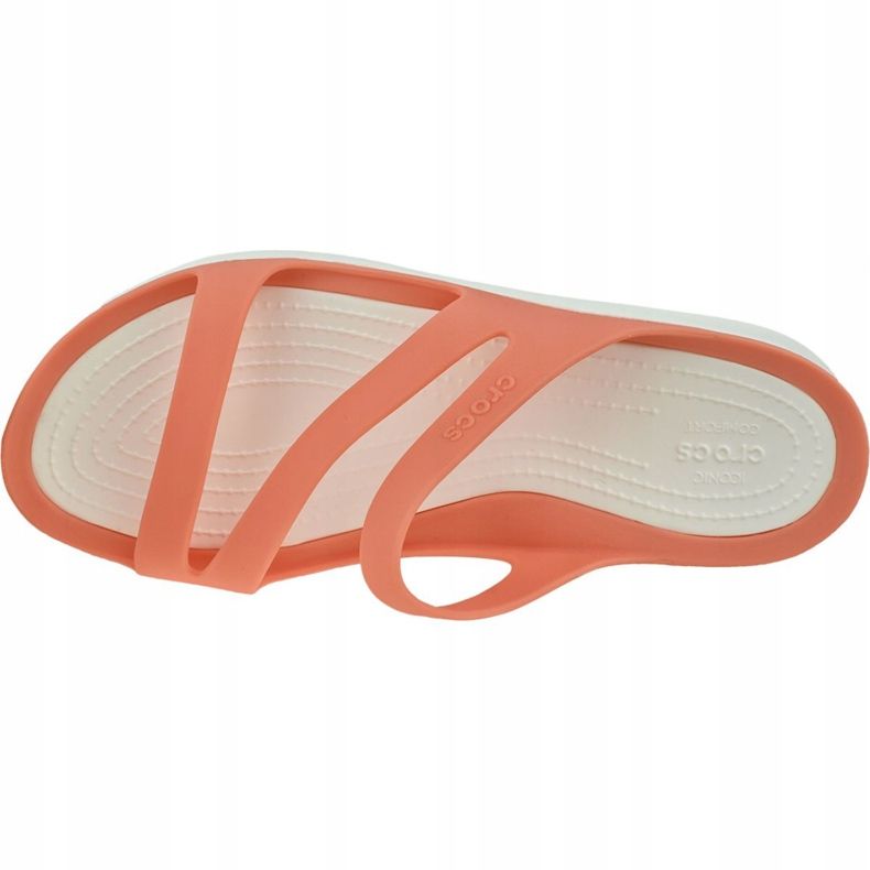 Crocs W Swiftwater Sandaler W 203998-82Q mångfärgad orange 2