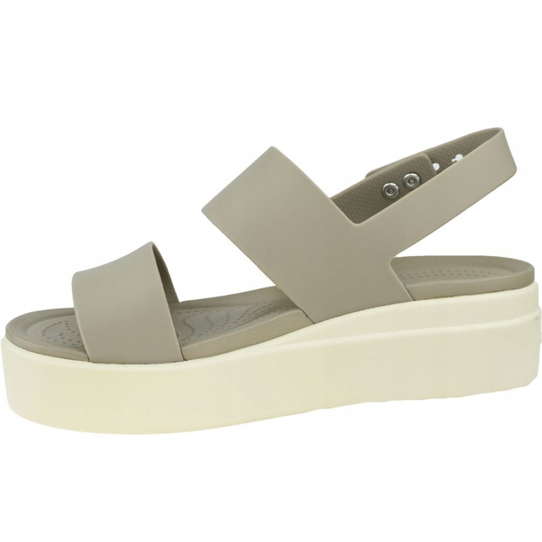 Crocs Brooklyn Low Wedge 206453-15W brun 1