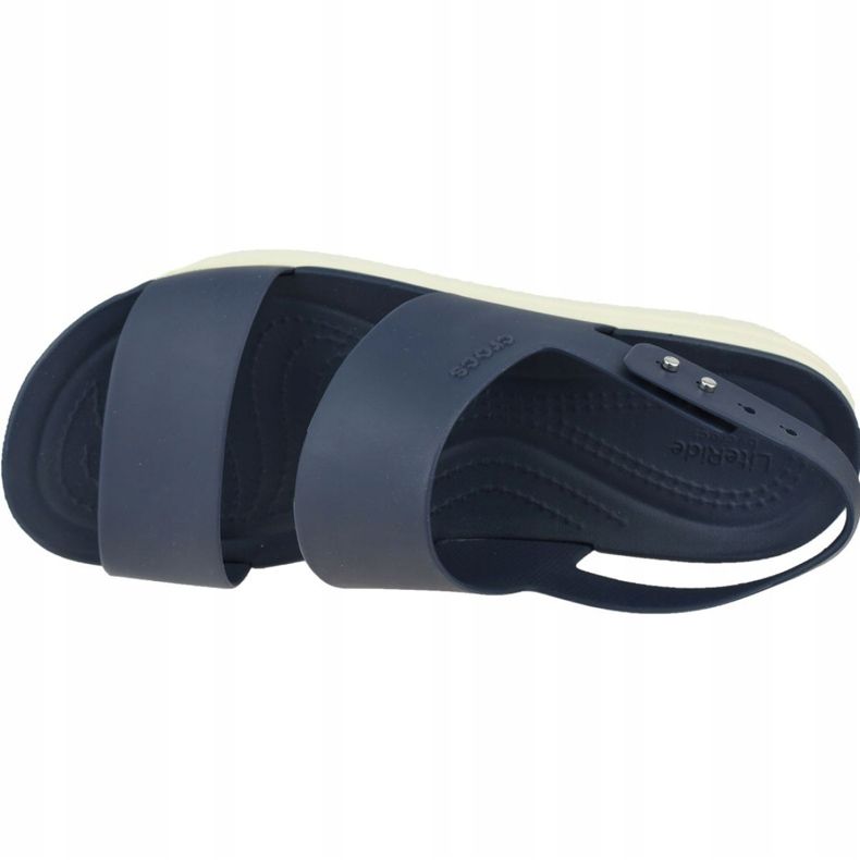 Crocs Brooklyn Low Wedge 206453-46K marinblå 2