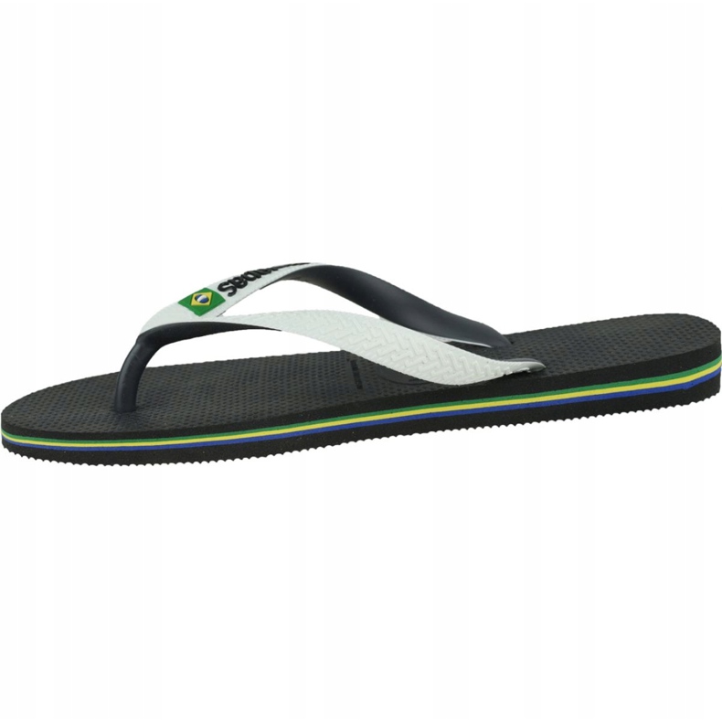Havaianas Brasil Mix 4123206-0133 flip-flops vit svart 1