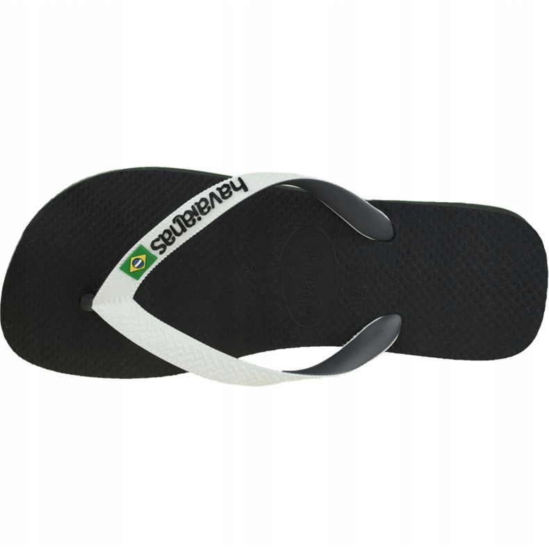 Havaianas Brasil Mix 4123206-0133 flip-flops vit svart 2