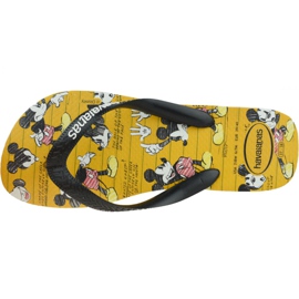 Havaianas Disney Stylish 4123500-3624 flip-flops svart gul 2