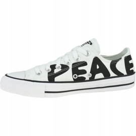 Converse Chuck Taylor All Star Peace 167894C skor vit 1