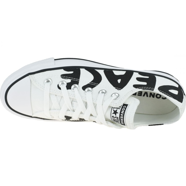 Converse Chuck Taylor All Star Peace 167894C skor vit 2