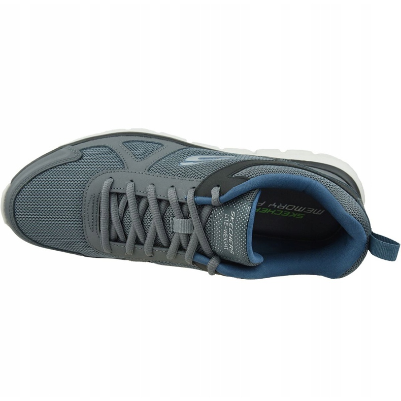Skechers Track-Scloric M 52631-GYNV Skor grå 2