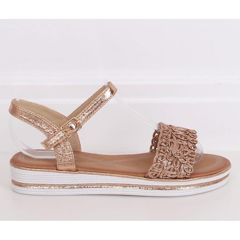 Champagne damsandaler 35-197 Champagne rosa 1