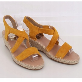 Kile sandaler honung espadrilles S-823 Gul 1