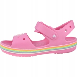 Crocs Imagination Sandal Ps 206145-669 svart rosa 1