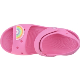 Crocs Imagination Sandal Ps 206145-669 svart rosa 2