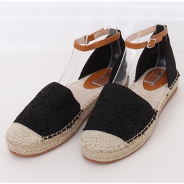 Espadrilles snitt svart 3035 Svart 1