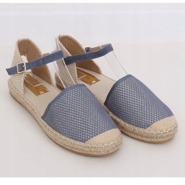 Blå espadriller för kvinnor MB-64119 Blå 1