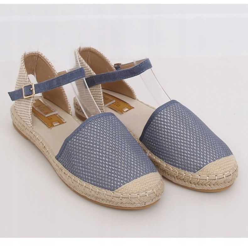 Blå espadriller för kvinnor MB-64119 Blå 1