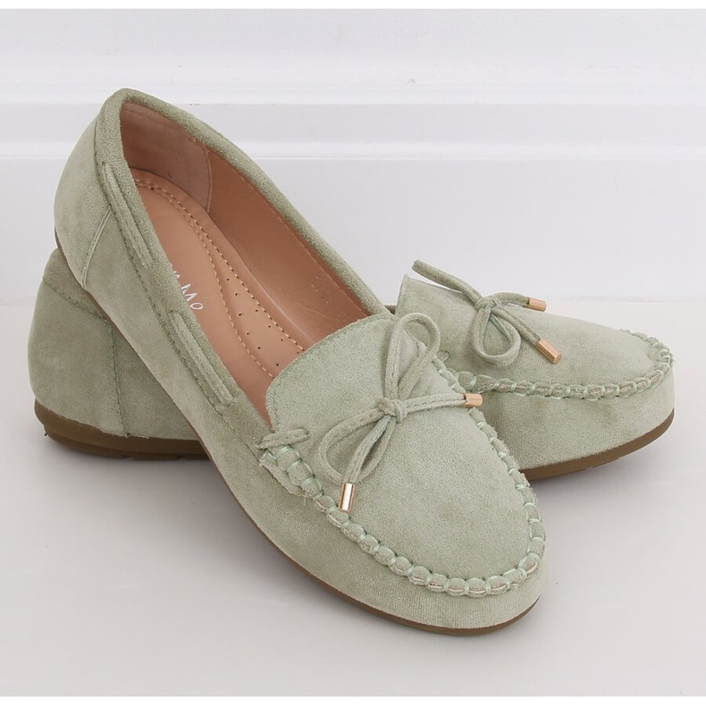 Aquamarine loafers för kvinnor LL97 Grön 2