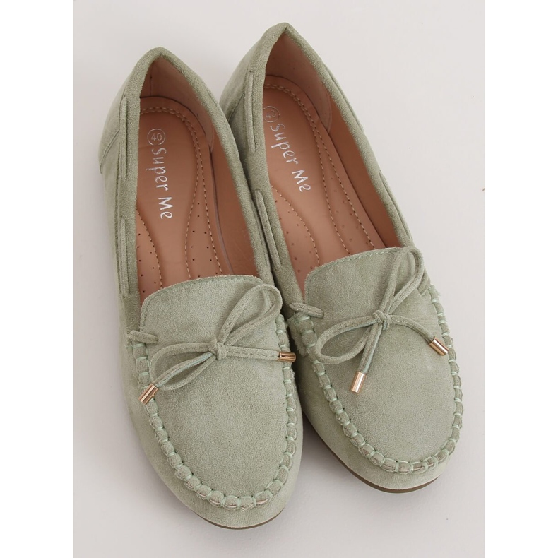 Aquamarine loafers för kvinnor LL97 Grön 1