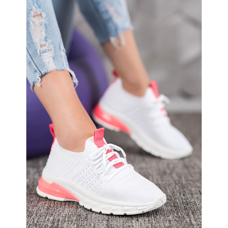 Bella Paris Openwork sneakers vit 1