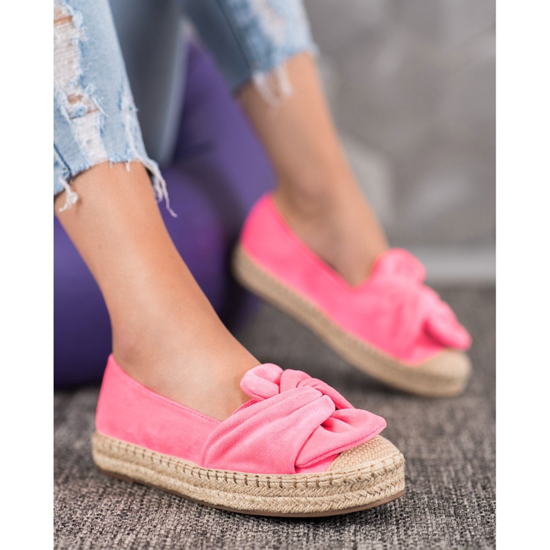 Seastar Mocka Espadrilles På Plattformen rosa 1