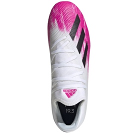 Adidas X 19.3 Fg M EG7132 fotbollsskor röd vit 2