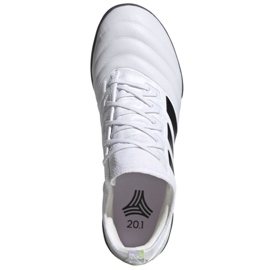 Adidas Copa 20.1 Tf M G28635 fotbollsskor röd vit 2