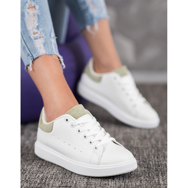 SHELOVET Casual sportskor vit 1