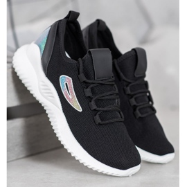 MCKEYLOR Sneakers med paljetter svart 1