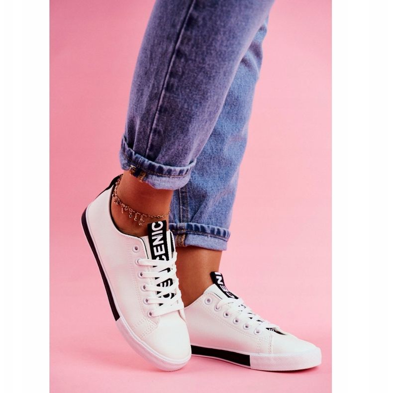 PS1 Svart Ville Classic damskor vit 2