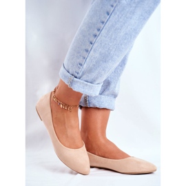 SEA Ballerinas för kvinnor Mocka Beige Bueno 2