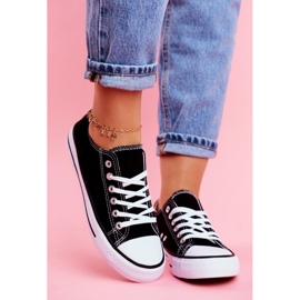 PS1 Omerta svarta sneakers med vit sula 2