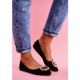 SEA Ekologisk mocka för kvinnor svart Ballerinas Montreal 1