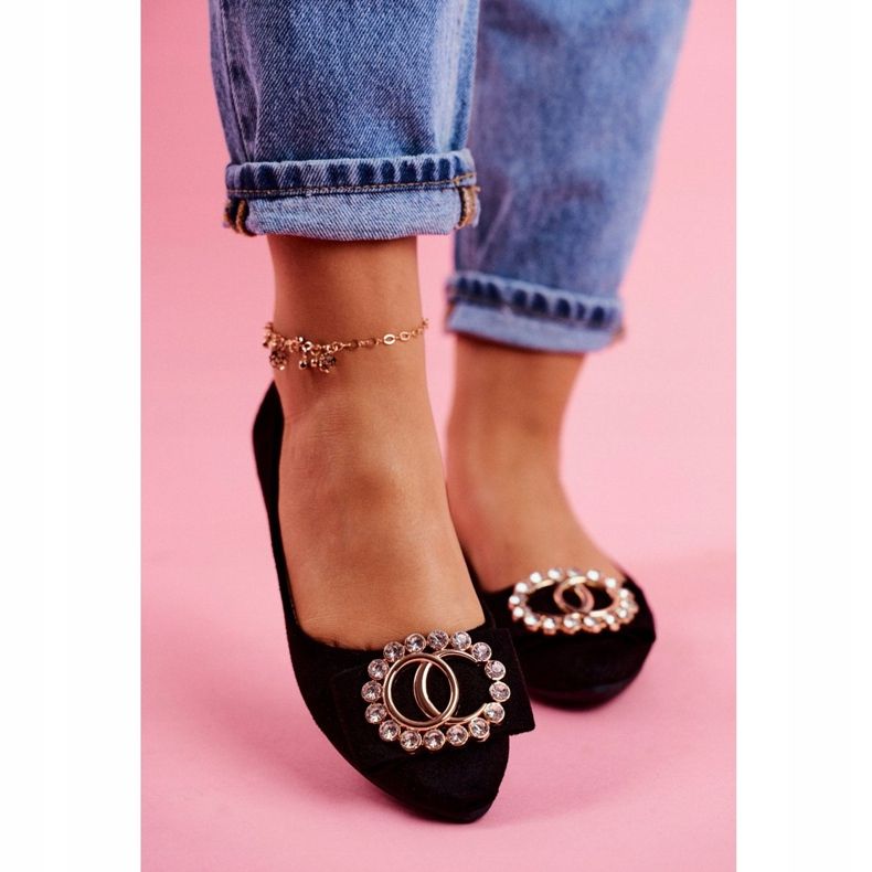 SEA Ekologisk mocka för kvinnor svart Ballerinas Montreal 2