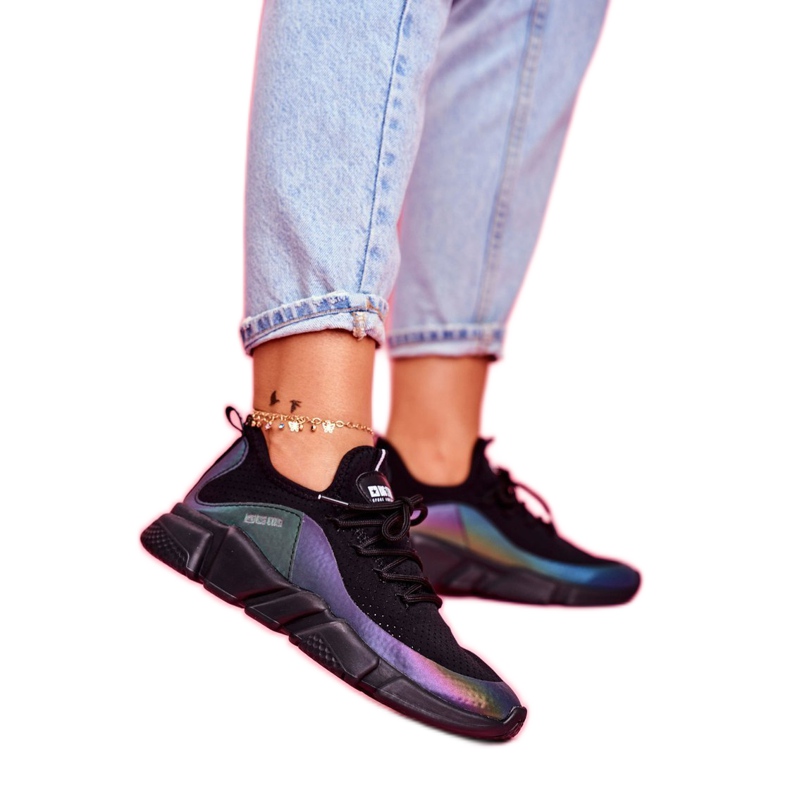 Kvinnors sportskor Big Star Black FF274A053 svart mångfärgad 1