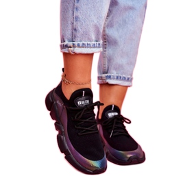 Kvinnors sportskor Big Star Black FF274A053 svart mångfärgad 2