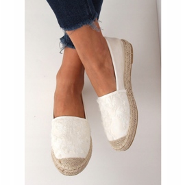 Beige beige espadriller för kvinnor BB29 1