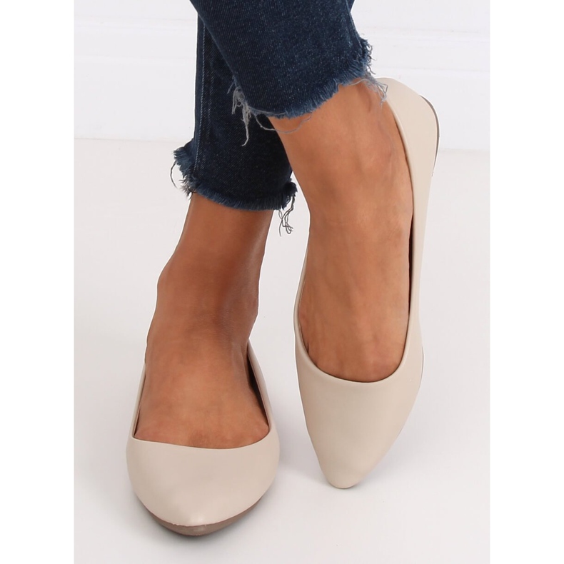 Ballerinas mandelbeige tår CD52P Beige 1