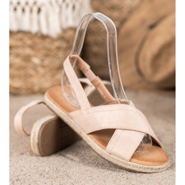 SHELOVET Sandaler i mocka brun 1