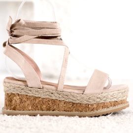 Seastar Sandaler i knuten mocka brun 2