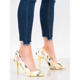 Seastar Snygga nålar i blommor mångfärgad gul 1