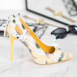 Seastar Snygga nålar i blommor mångfärgad gul 2