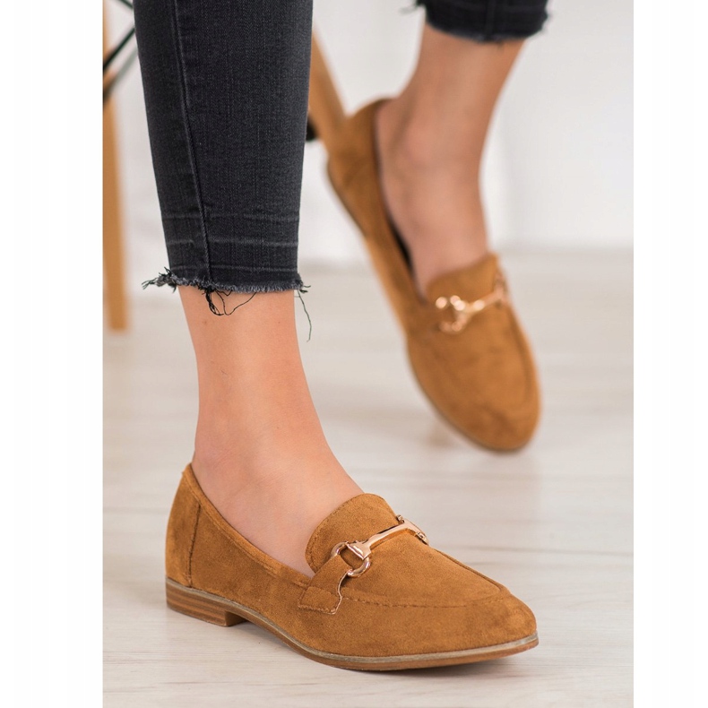 Seastar Eleganta slip-on skor brun 1