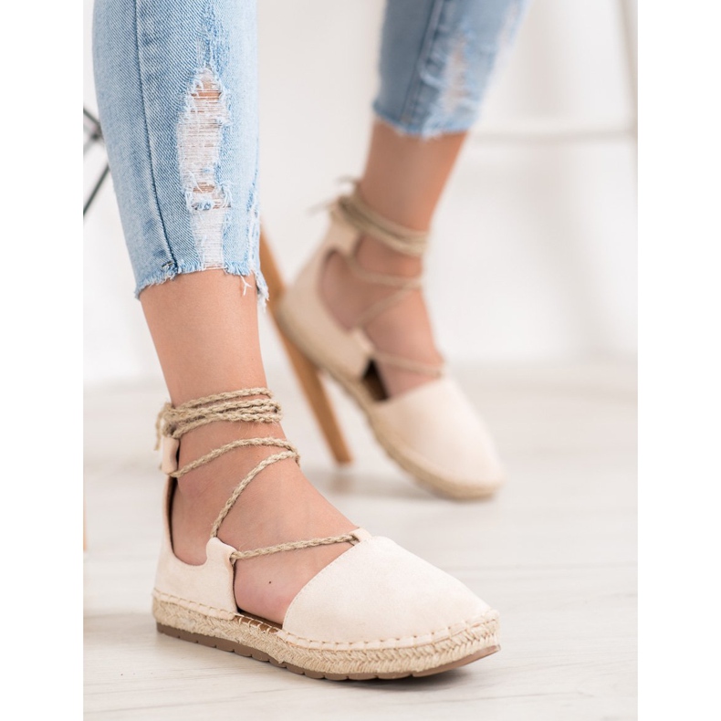 Seastar Mocka Espadrilles med bindning brun 2