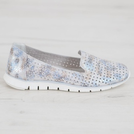 VINCEZA läderherrar mångfärgad 2