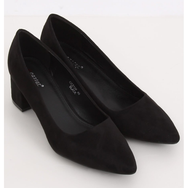 Black Pumps lågklackat svart CC210P Black 1